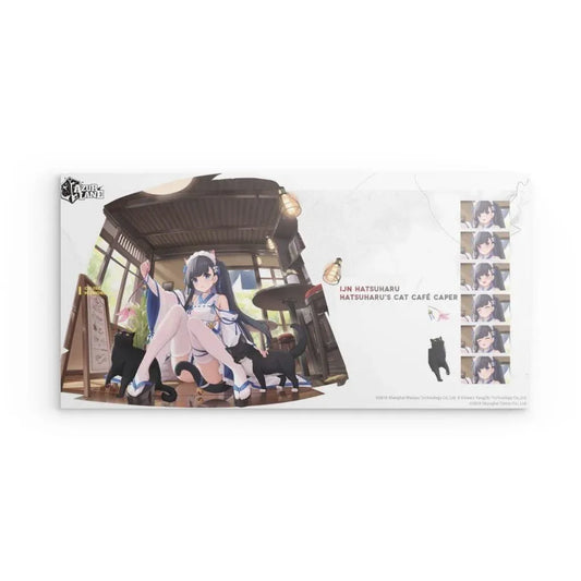 azur-lane-poster-cat-cafe-ijn-hatsuharu-poster-jlr-design-19146 - JLR Design