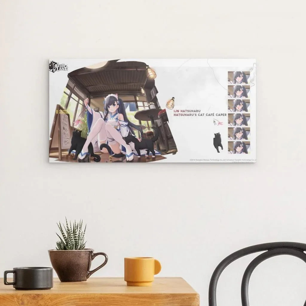 azur-lane-poster-cat-cafe-ijn-hatsuharu-poster-jlr-design-45933 - JLR Design
