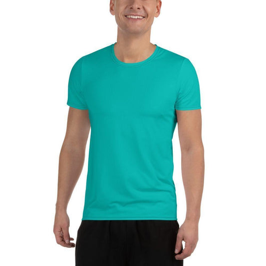 Iris Blue Sport T-Shirt für Herren Sport T-Shirt JLR Design