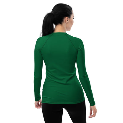 Juwel Damen Rash Guard Rash Guard 54.99 4-Wege, Atmungsaktiv, Badebekleidung, bequem, einfarbig, Elastan, Feminin, Flachnaht, green, grün, Guard, Hautschutz, Jewel, Juwel, Kompression, Langarm, Langarmshirt, Männermode, Outdoor, Polyester, Rash, Sand, Schwimmen, Sonnenschutz, Sportbekleidung, Strandmode, Stretchstoff, Surfen, trocknend, Wassersport, Wind JLR Design