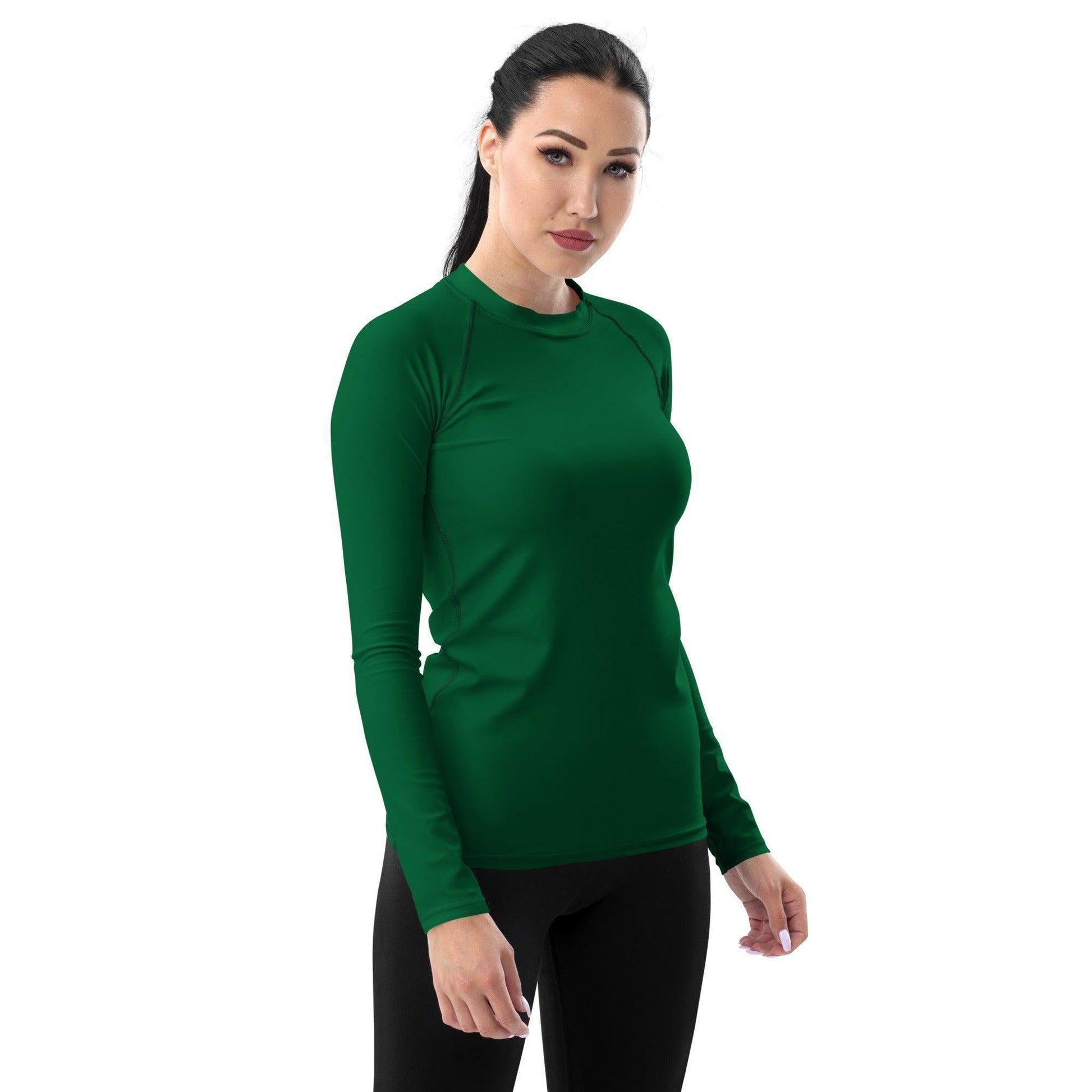 Juwel Damen Rash Guard Rash Guard 54.99 4-Wege, Atmungsaktiv, Badebekleidung, bequem, einfarbig, Elastan, Feminin, Flachnaht, green, grün, Guard, Hautschutz, Jewel, Juwel, Kompression, Langarm, Langarmshirt, Männermode, Outdoor, Polyester, Rash, Sand, Schwimmen, Sonnenschutz, Sportbekleidung, Strandmode, Stretchstoff, Surfen, trocknend, Wassersport, Wind JLR Design