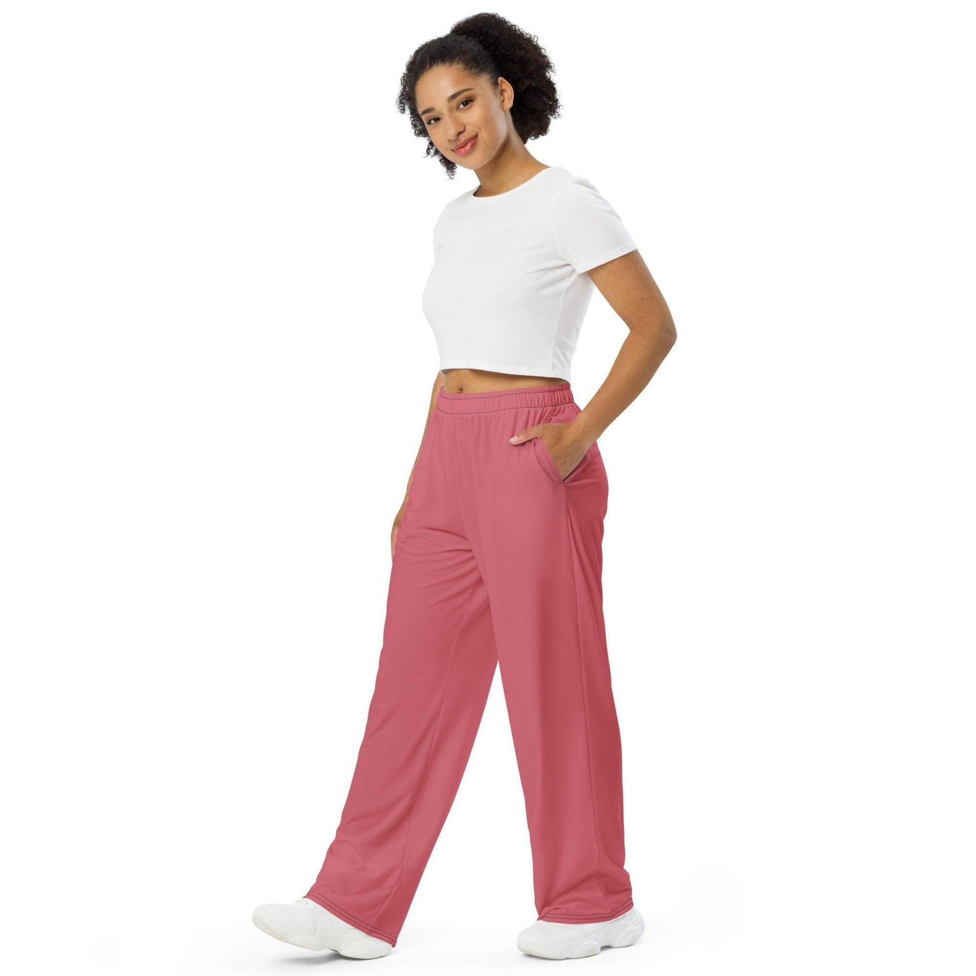 Kabarett Hose mit weitem Bein Hose mit weitem Bein 53.99 atmungsaktiv, Bein, beont, Bewegungsfreiheit, einfarbig, Elastan, Figur, Hose, kabarett, Komfort, Kordelzug, leicht, Look, Loungewear, luftige, lässig, OEKOTEX100, optisch, Passform, pink, Polyester, Pyjama, Seitentaschen, Sommer, Stoff, stretch, Taille, weitem JLR Design