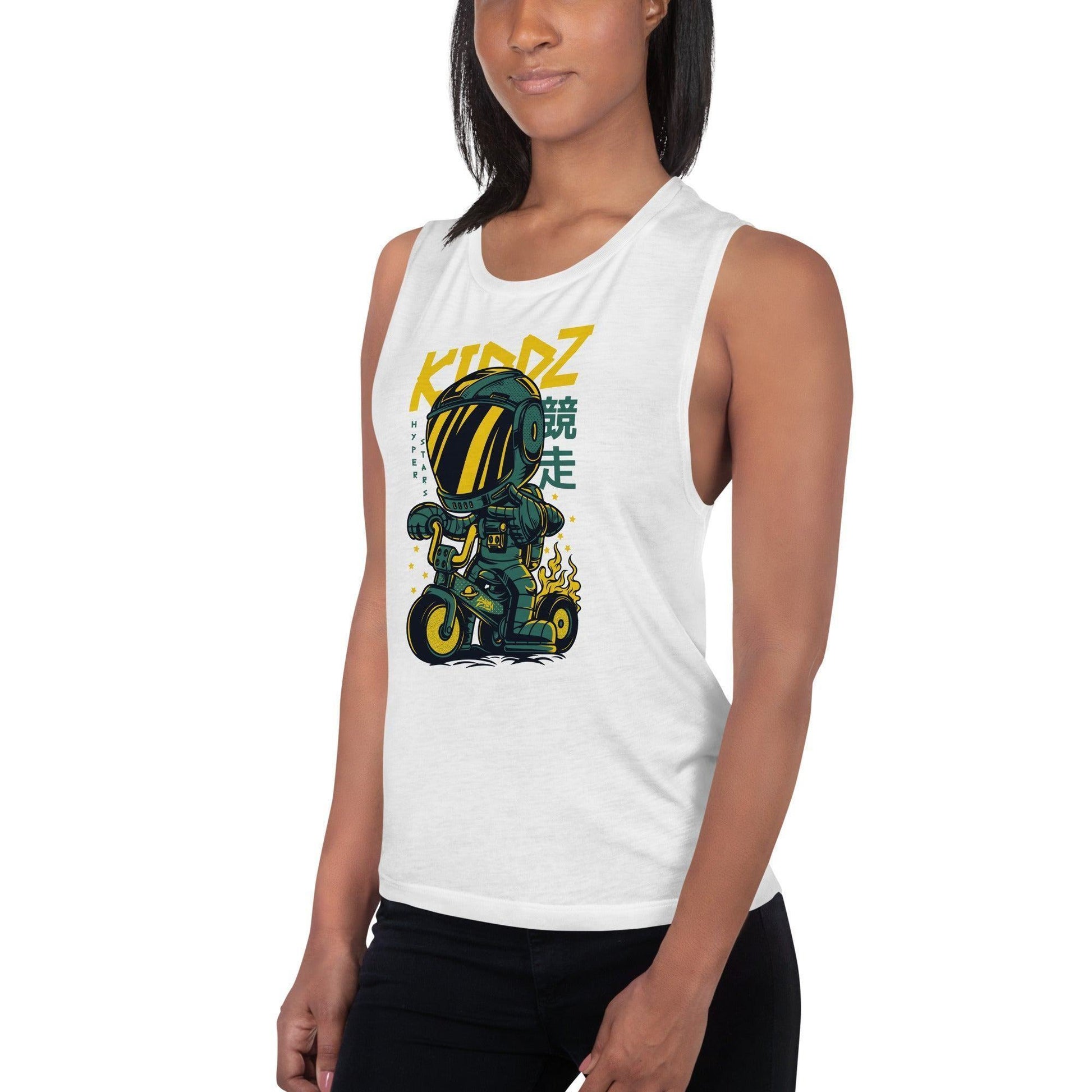 Kiddz Damen Tank Top Tank Top 44.99 aktiv, angenehmes, atmungsaktiv, Ausschnitt, betont, Bewegungsfreiheit, breite, Damen, enganliegend, Farben, Figur, Fitness, Frauen, Gym, Kiddz, Look, Muscle, Must-have, Outfit, Polyester, Rad, Robot, Sommer, Tank, Top, Tragegefühl, Training, Träger, verschiedene, Viskose JLR Design