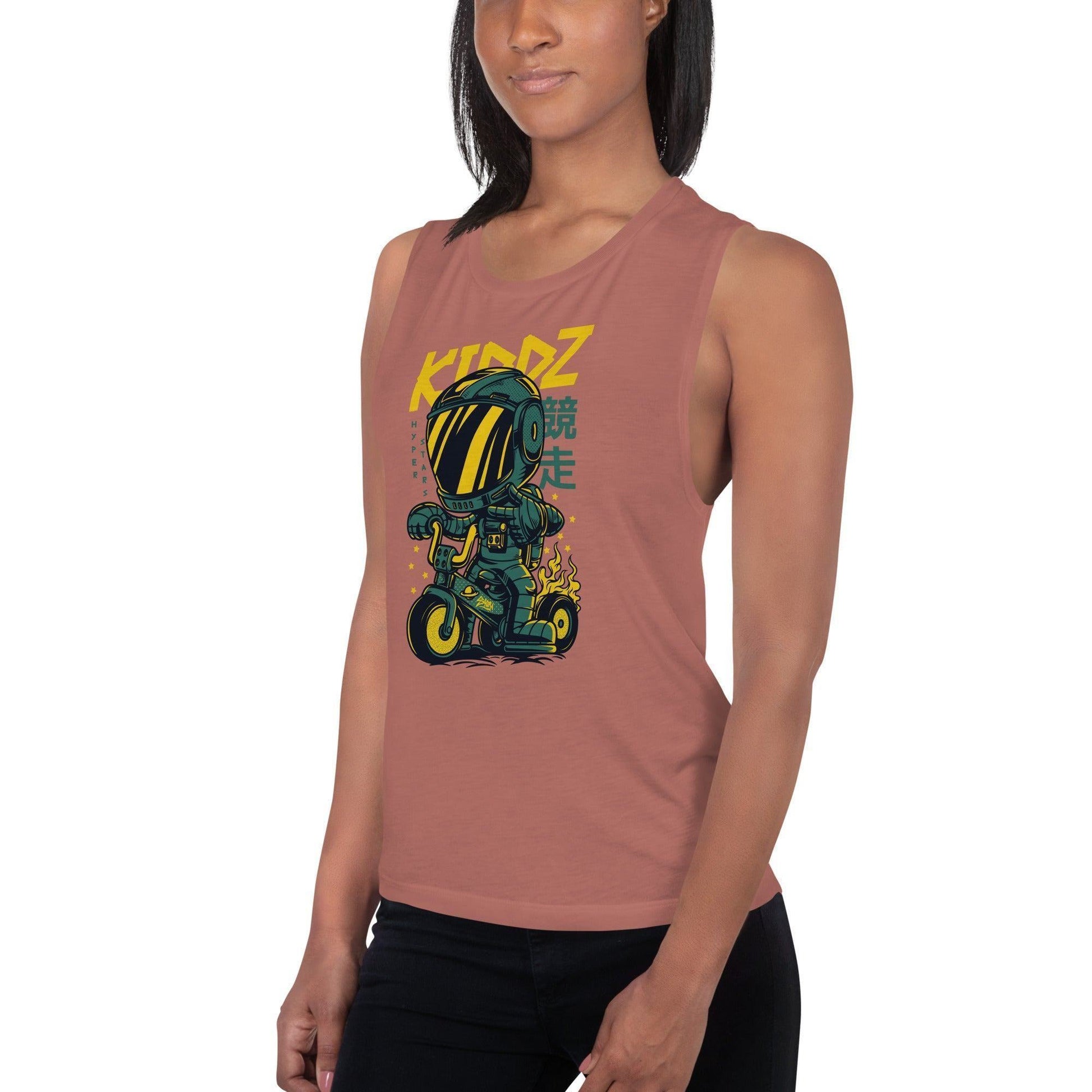 Kiddz Damen Tank Top Tank Top 44.99 aktiv, angenehmes, atmungsaktiv, Ausschnitt, betont, Bewegungsfreiheit, breite, Damen, enganliegend, Farben, Figur, Fitness, Frauen, Gym, Kiddz, Look, Muscle, Must-have, Outfit, Polyester, Rad, Robot, Sommer, Tank, Top, Tragegefühl, Training, Träger, verschiedene, Viskose JLR Design