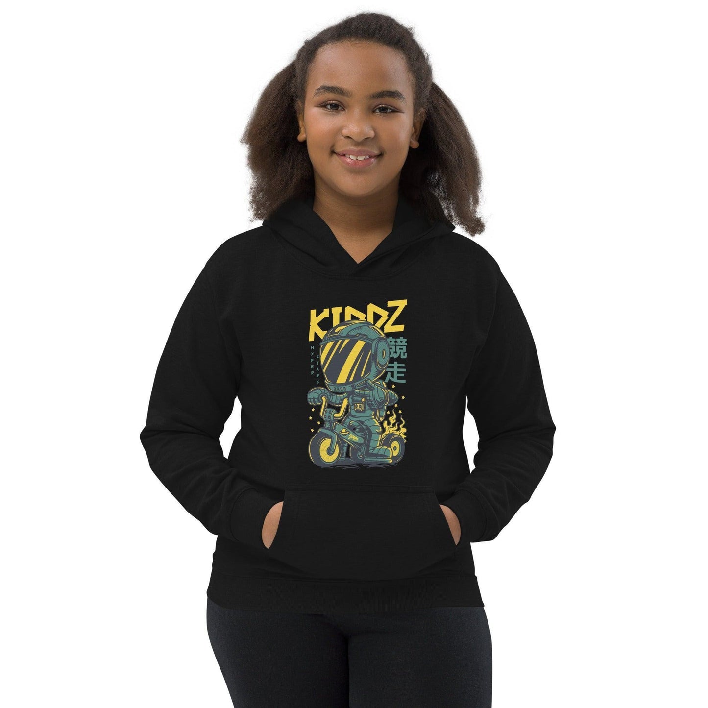 Kiddz Hoodie für Jugendliche Hoodie 49.99 angenehmes, Baumwolle, bequeme, Bike, cool, Design, Freizeit, gekleidet, gemütlich, hochwertige, Hoodie, Jugendliche, Kapuze, Kapuzenpullover, Kiddz, Komfort, Kängurutasche, Look, lässig, Passform, Rad, Robot, Schule, Sport, sportlich, Stoff, stylisch, Tragegefühl, trendige, Verarbeitung, weicher JLR Design