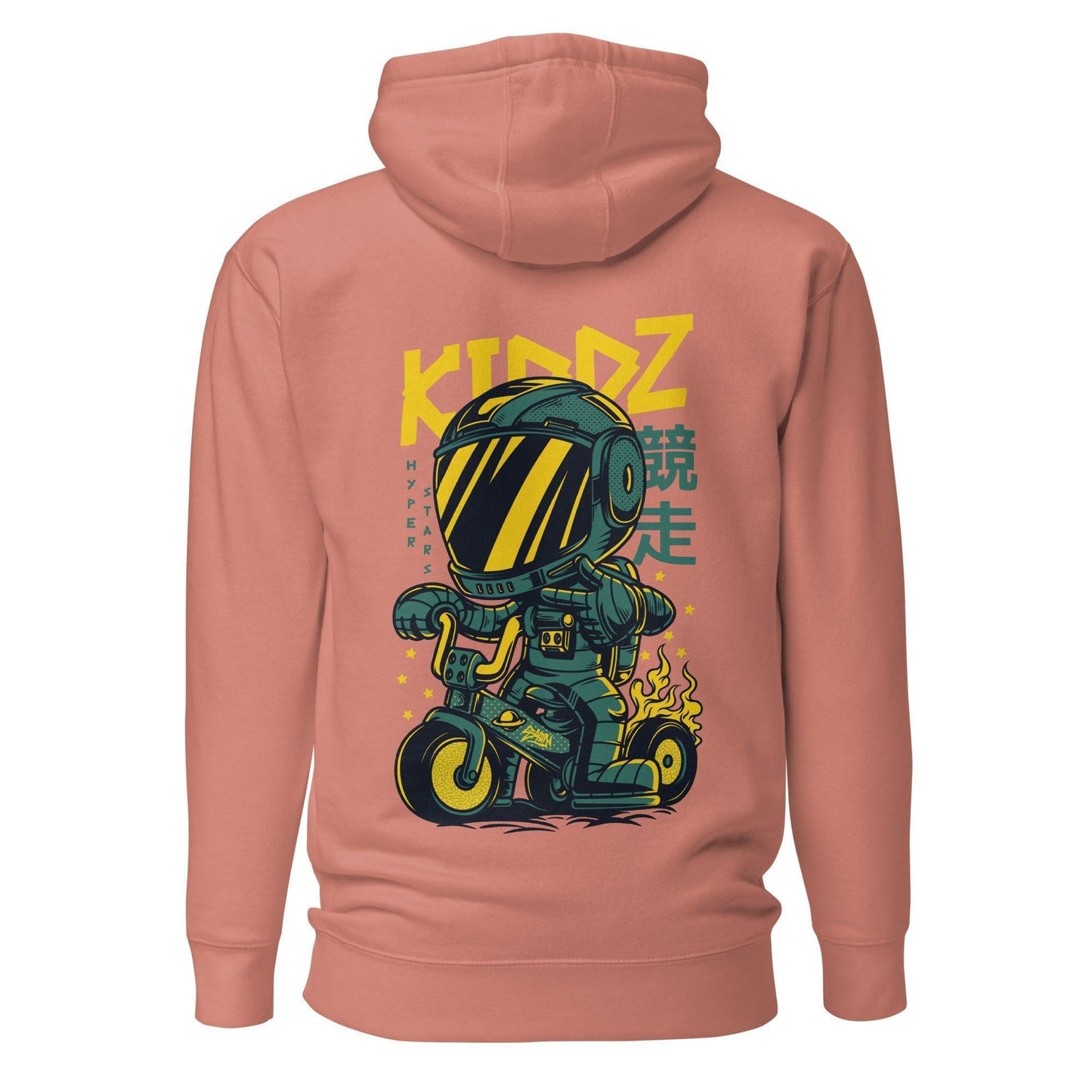 Kiddz Hoodie Hoodie 49.99 angenehm, Außenseite, Baumwolle, Bündchen, Damen, elastische, Frau, Freizeitaktivitäten, gemütlich, Haut, Herren, Hoodie, ideal, Kapuzenpullover, Kiddz, Komfort, Kängurutasche, lässige, Mann, Material, optimaler, Passform, Polyester, Rad, Robot, stylisch, Unisex, weiches JLR Design