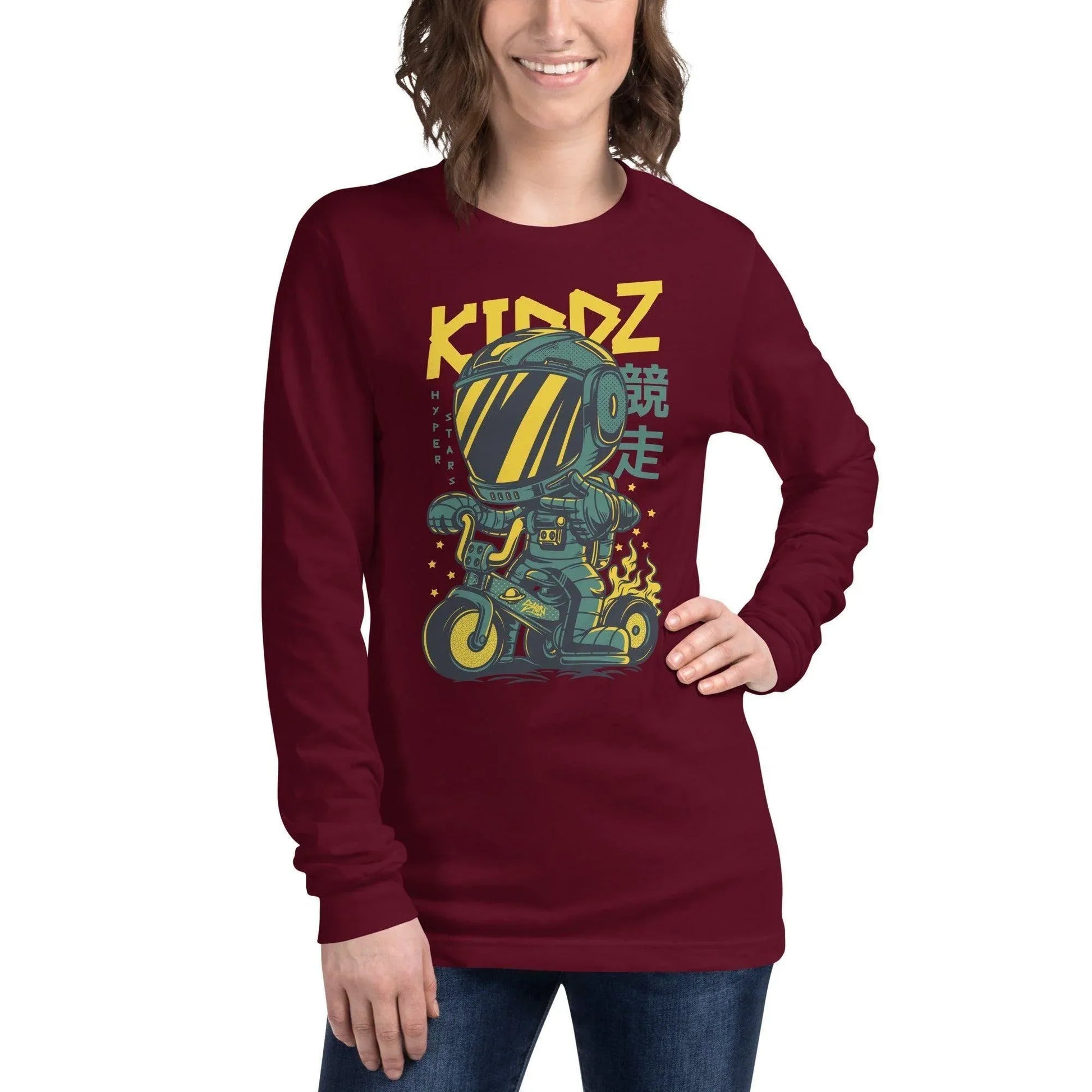 kiddz-langarmshirt-langarmshirt-jlr-design-59242 - JLR Design