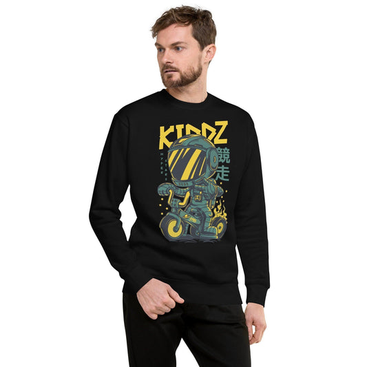 Kiddz Pullover Pullover 49.99 Allrounder, angenehmes, Baumwolle, Begleiter, Damen, Design, doppelnaht, feingesticktes, Fleece, Frau, hergestellt, Herren, hochwertige, kalte, Kiddz, Kleiderschrank, kombinieren, kuschelig, lässiger, Mann, Outfit, Polyester, Pullover, Rad, Rippausschnitt, Robot, Saum, Schnitt, Tage, Trageerlebnis, Tragegefühl, vielseitig, warm, zeitloses, Ärmelbündchen JLR Design