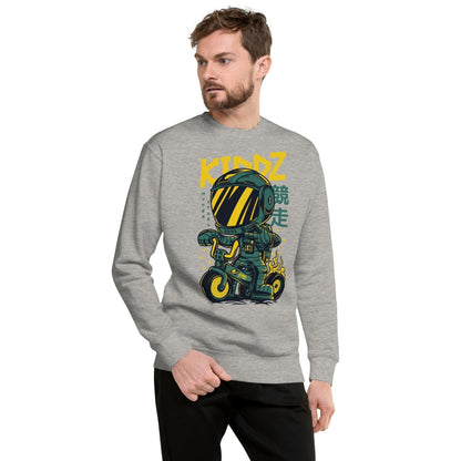 Kiddz Pullover Pullover 49.99 Allrounder, angenehmes, Baumwolle, Begleiter, Damen, Design, doppelnaht, feingesticktes, Fleece, Frau, hergestellt, Herren, hochwertige, kalte, Kiddz, Kleiderschrank, kombinieren, kuschelig, lässiger, Mann, Outfit, Polyester, Pullover, Rad, Rippausschnitt, Robot, Saum, Schnitt, Tage, Trageerlebnis, Tragegefühl, vielseitig, warm, zeitloses, Ärmelbündchen JLR Design