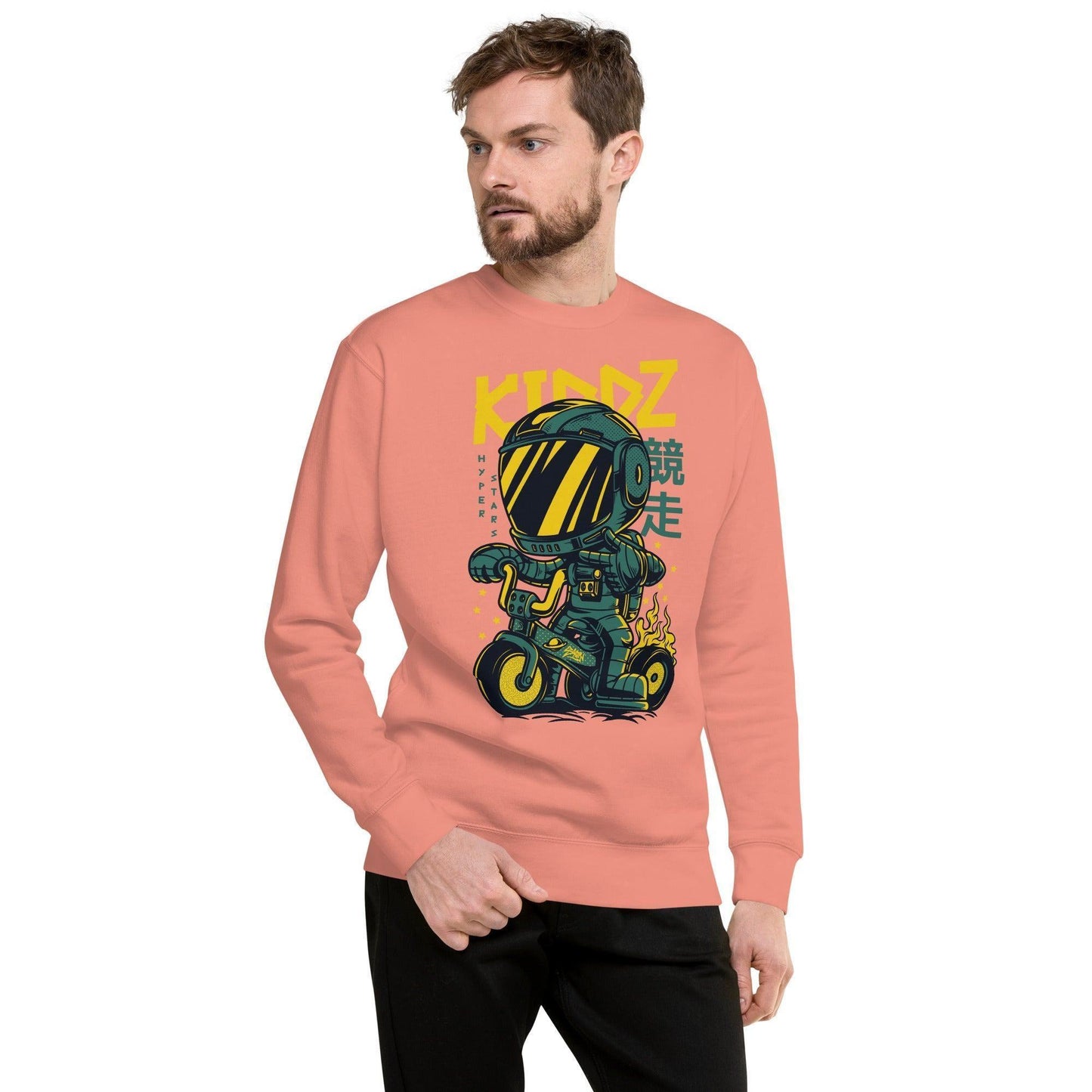 Kiddz Pullover Pullover 49.99 Allrounder, angenehmes, Baumwolle, Begleiter, Damen, Design, doppelnaht, feingesticktes, Fleece, Frau, hergestellt, Herren, hochwertige, kalte, Kiddz, Kleiderschrank, kombinieren, kuschelig, lässiger, Mann, Outfit, Polyester, Pullover, Rad, Rippausschnitt, Robot, Saum, Schnitt, Tage, Trageerlebnis, Tragegefühl, vielseitig, warm, zeitloses, Ärmelbündchen JLR Design