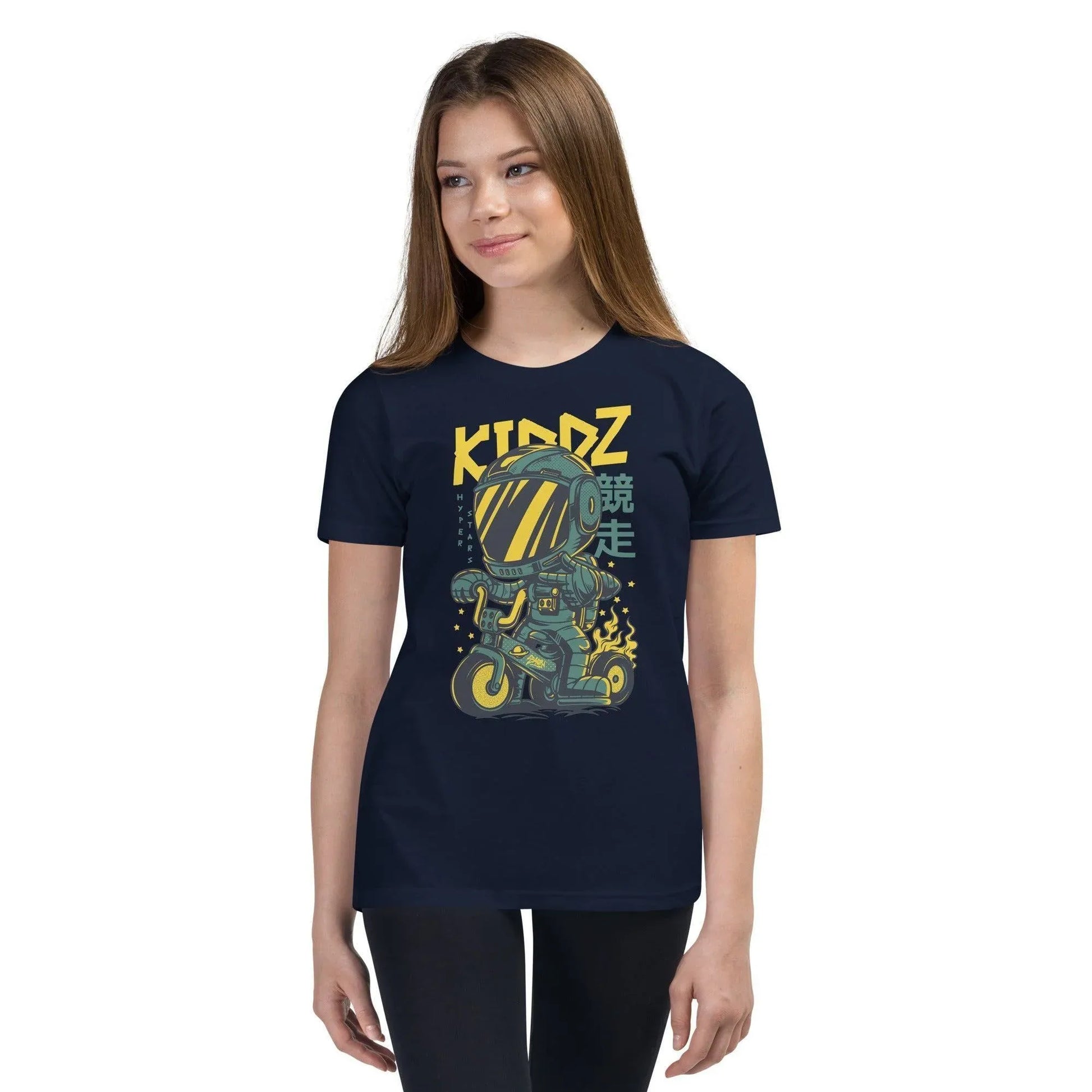 kiddz-t-shirt-fur-jugendliche-t-shirt-jlr-design-85017 - JLR Design
