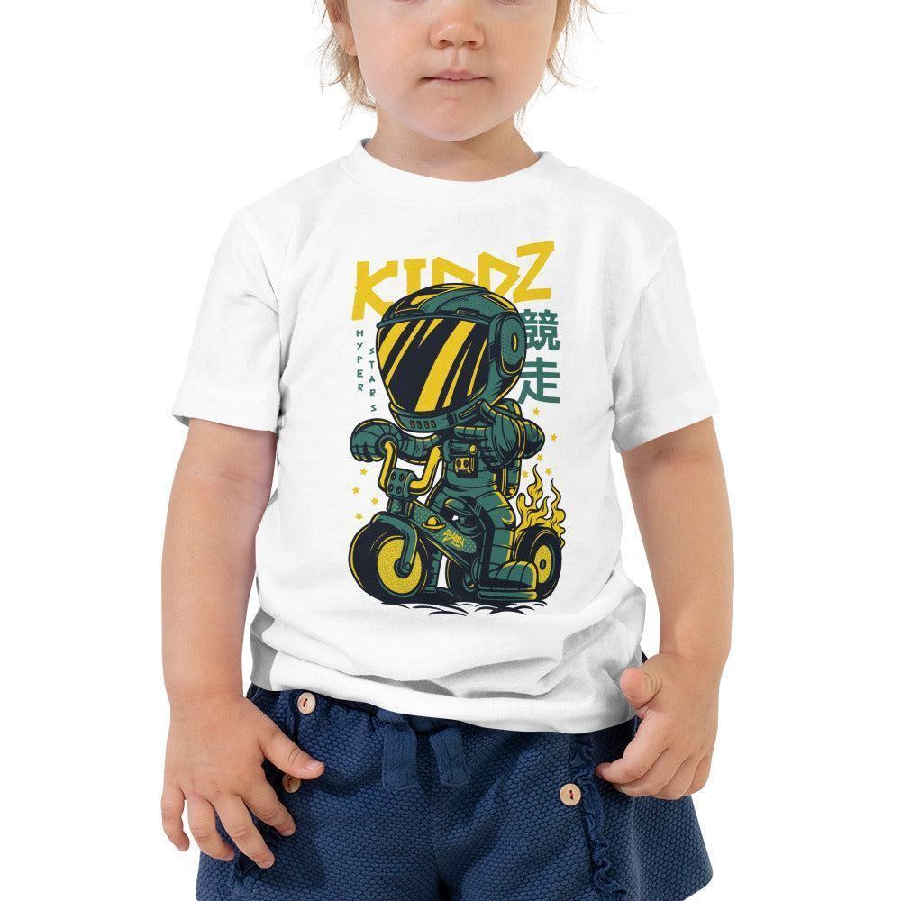 Kiddz T-Shirt für Kleinkinder T-Shirt 34.99 Alltag, Baby, Baumwolle, bequem, Bike, Design, empfindliche, entspannte, Farben, Haut, Kiddz, Kinder, klassisch, Kleidungsstücken, Kleinkind, kombinieren, langliebig, lebendige, optimaler, Passform, Rad, Robot, T-Shirt, Tragekomfort, verspielt, vorgeschrumpft JLR Design