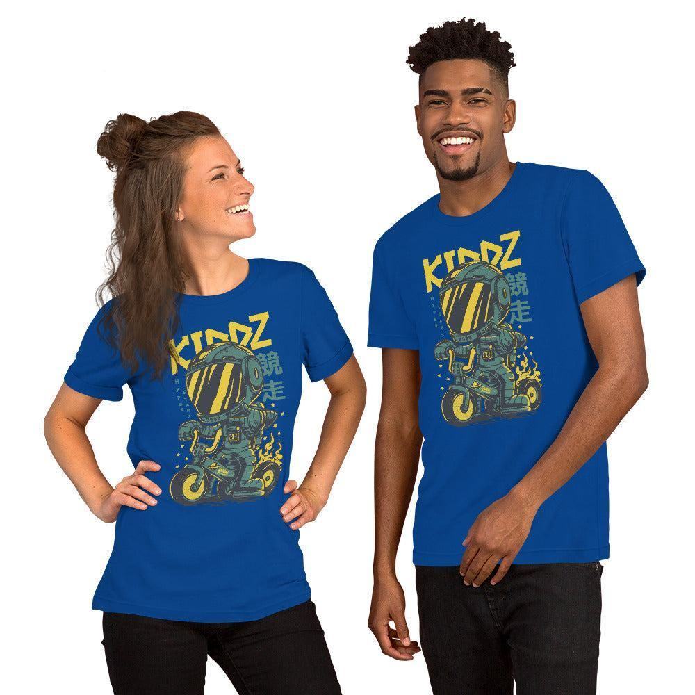 Kiddz T-Shirt T-Shirt 41.99 Airlume, Alltagskleidung, Anlässe, atmungsaktiv, Baumwolle, bequem, Damen, Druck, einfach, Farben, Fasern, Fitness, Frau, Garderobe, grafisch, Gym, hautfreundlich, Herren, Kiddz, Kleidungsstück, Komfort, Mann, Material, Passform, Polyester, Qualität, Rad, ringegesponnene, Roboter, Schlafen, Schriftzug, Schulter, Seitennaht, Solide, Sommer, Sport, Strapazierfähigkeit, T-Shirt, Taping, unifarben, Unisex, Vielfalt, vorgeschrumpftes, weich JLR Design