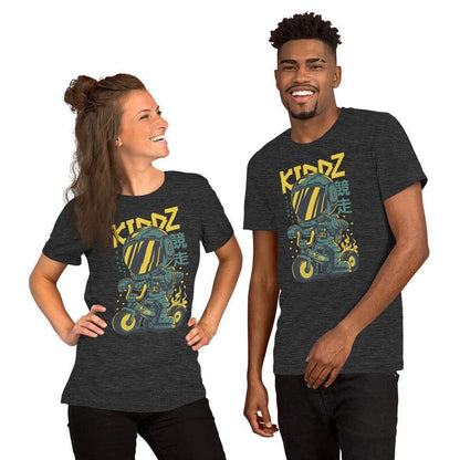 Kiddz T-Shirt T-Shirt 41.99 Airlume, Alltagskleidung, Anlässe, atmungsaktiv, Baumwolle, bequem, Damen, Druck, einfach, Farben, Fasern, Fitness, Frau, Garderobe, grafisch, Gym, hautfreundlich, Herren, Kiddz, Kleidungsstück, Komfort, Mann, Material, Passform, Polyester, Qualität, Rad, ringegesponnene, Roboter, Schlafen, Schriftzug, Schulter, Seitennaht, Solide, Sommer, Sport, Strapazierfähigkeit, T-Shirt, Taping, unifarben, Unisex, Vielfalt, vorgeschrumpftes, weich JLR Design