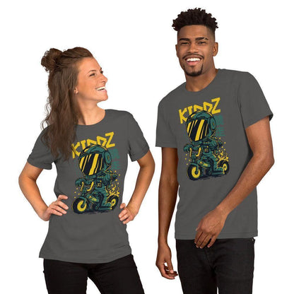 Kiddz T-Shirt T-Shirt 41.99 Airlume, Alltagskleidung, Anlässe, atmungsaktiv, Baumwolle, bequem, Damen, Druck, einfach, Farben, Fasern, Fitness, Frau, Garderobe, grafisch, Gym, hautfreundlich, Herren, Kiddz, Kleidungsstück, Komfort, Mann, Material, Passform, Polyester, Qualität, Rad, ringegesponnene, Roboter, Schlafen, Schriftzug, Schulter, Seitennaht, Solide, Sommer, Sport, Strapazierfähigkeit, T-Shirt, Taping, unifarben, Unisex, Vielfalt, vorgeschrumpftes, weich JLR Design