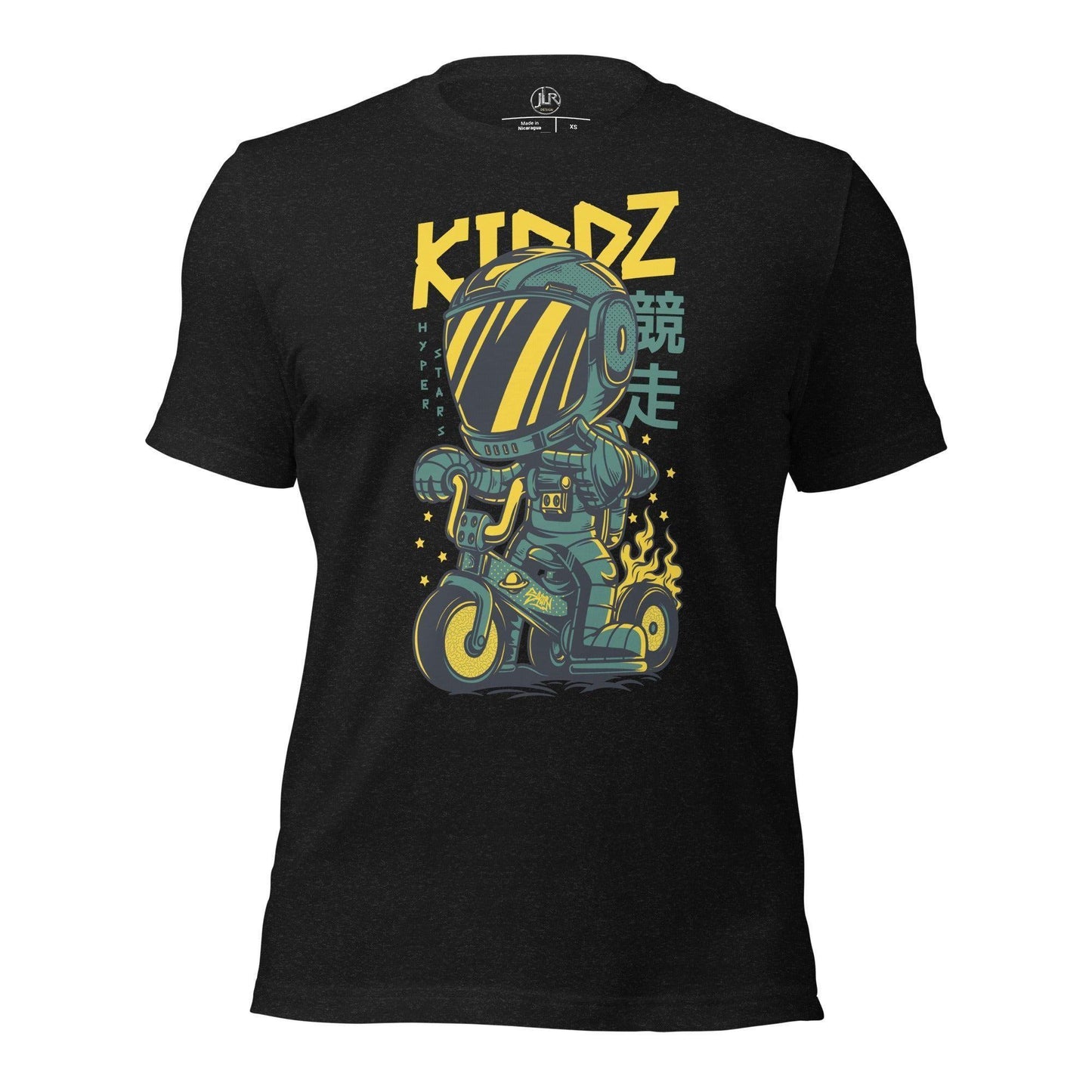 Kiddz T-Shirt T-Shirt 41.99 Airlume, Alltagskleidung, Anlässe, atmungsaktiv, Baumwolle, bequem, Damen, Druck, einfach, Farben, Fasern, Fitness, Frau, Garderobe, grafisch, Gym, hautfreundlich, Herren, Kiddz, Kleidungsstück, Komfort, Mann, Material, Passform, Polyester, Qualität, Rad, ringegesponnene, Roboter, Schlafen, Schriftzug, Schulter, Seitennaht, Solide, Sommer, Sport, Strapazierfähigkeit, T-Shirt, Taping, unifarben, Unisex, Vielfalt, vorgeschrumpftes, weich JLR Design