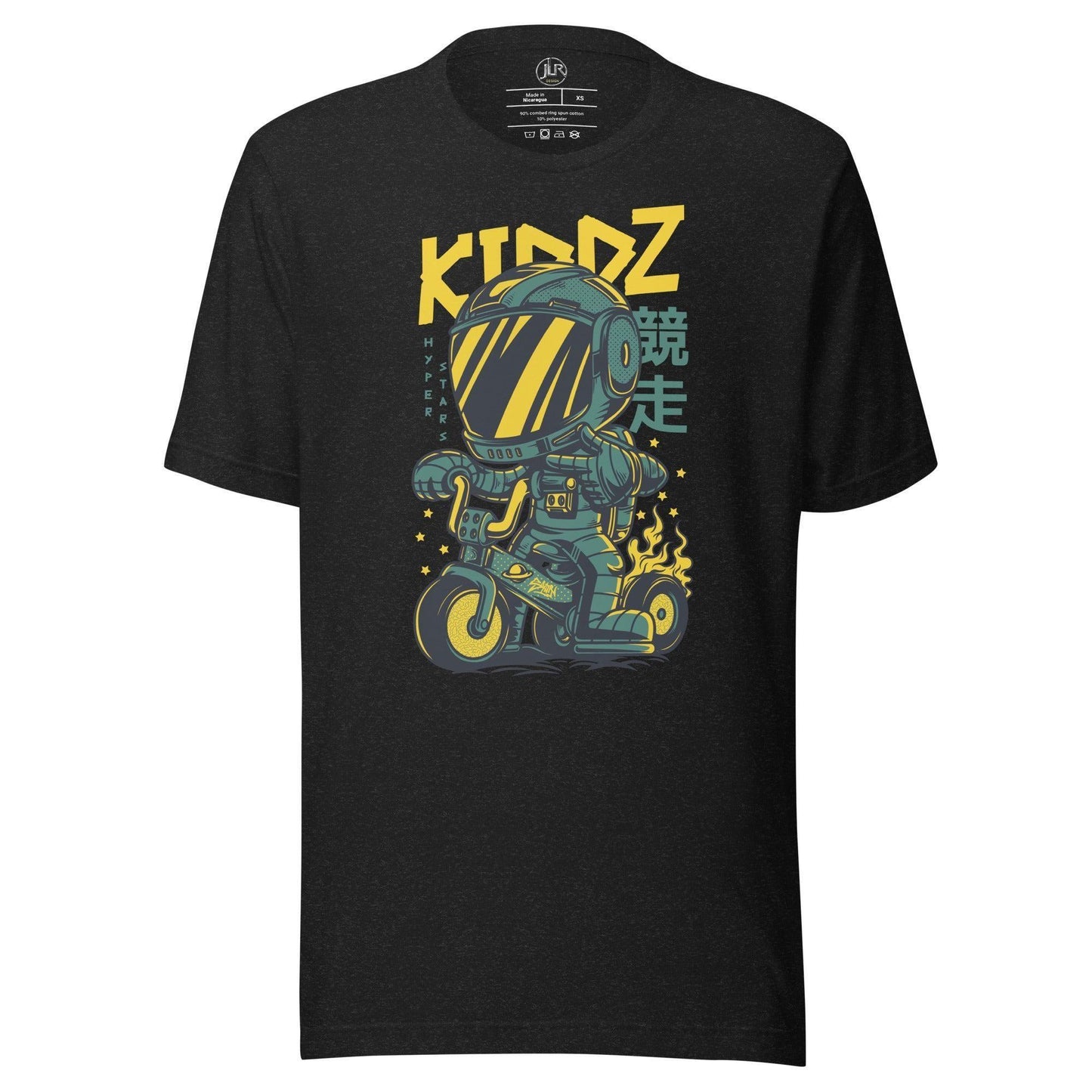 Kiddz T-Shirt T-Shirt 41.99 Airlume, Alltagskleidung, Anlässe, atmungsaktiv, Baumwolle, bequem, Damen, Druck, einfach, Farben, Fasern, Fitness, Frau, Garderobe, grafisch, Gym, hautfreundlich, Herren, Kiddz, Kleidungsstück, Komfort, Mann, Material, Passform, Polyester, Qualität, Rad, ringegesponnene, Roboter, Schlafen, Schriftzug, Schulter, Seitennaht, Solide, Sommer, Sport, Strapazierfähigkeit, T-Shirt, Taping, unifarben, Unisex, Vielfalt, vorgeschrumpftes, weich JLR Design