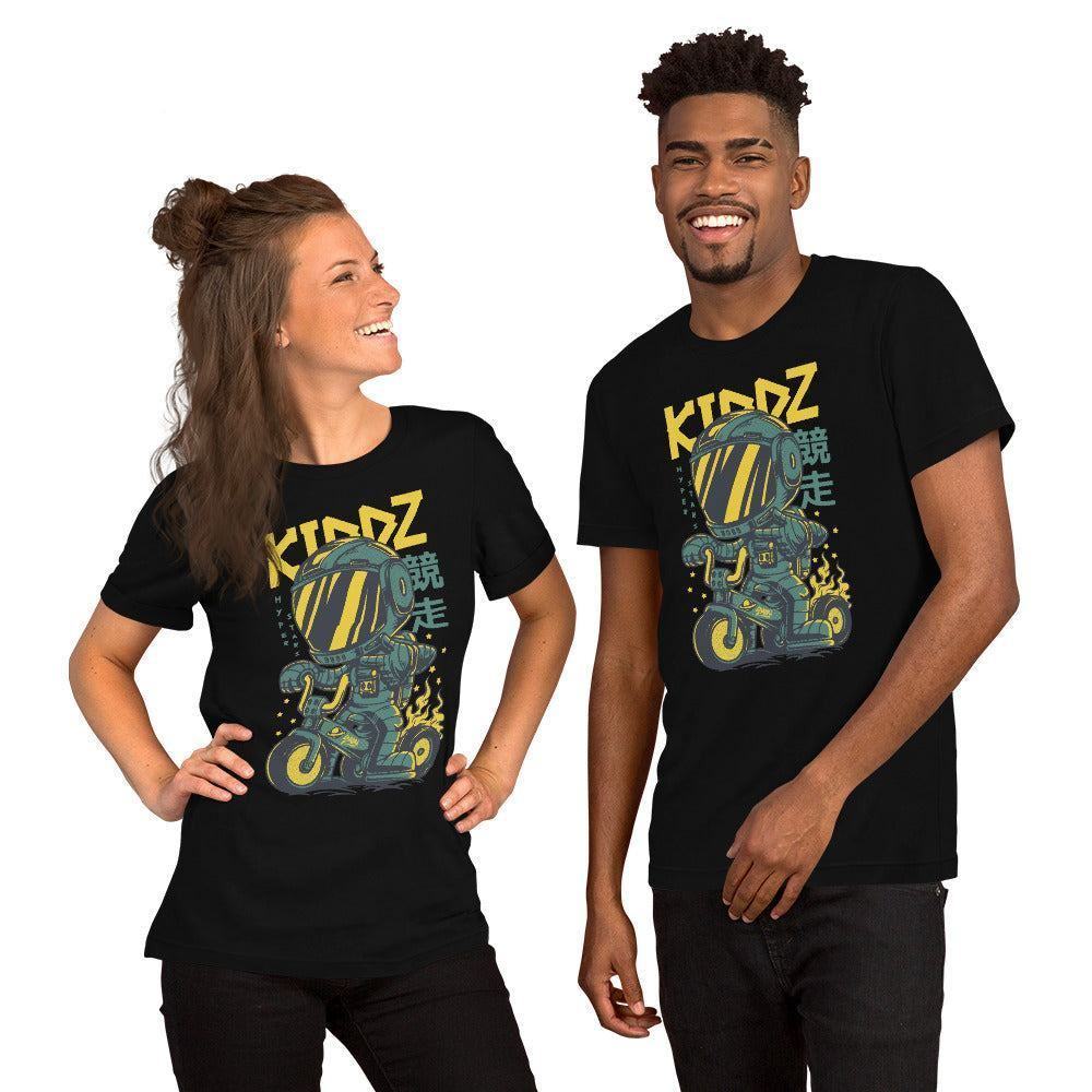 Kiddz T-Shirt T-Shirt 41.99 Airlume, Alltagskleidung, Anlässe, atmungsaktiv, Baumwolle, bequem, Damen, Druck, einfach, Farben, Fasern, Fitness, Frau, Garderobe, grafisch, Gym, hautfreundlich, Herren, Kiddz, Kleidungsstück, Komfort, Mann, Material, Passform, Polyester, Qualität, Rad, ringegesponnene, Roboter, Schlafen, Schriftzug, Schulter, Seitennaht, Solide, Sommer, Sport, Strapazierfähigkeit, T-Shirt, Taping, unifarben, Unisex, Vielfalt, vorgeschrumpftes, weich JLR Design