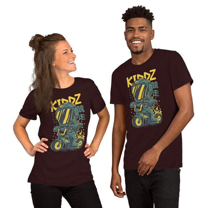 Kiddz T-Shirt T-Shirt 41.99 Airlume, Alltagskleidung, Anlässe, atmungsaktiv, Baumwolle, bequem, Damen, Druck, einfach, Farben, Fasern, Fitness, Frau, Garderobe, grafisch, Gym, hautfreundlich, Herren, Kiddz, Kleidungsstück, Komfort, Mann, Material, Passform, Polyester, Qualität, Rad, ringegesponnene, Roboter, Schlafen, Schriftzug, Schulter, Seitennaht, Solide, Sommer, Sport, Strapazierfähigkeit, T-Shirt, Taping, unifarben, Unisex, Vielfalt, vorgeschrumpftes, weich JLR Design