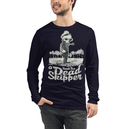 Langärmeliges Dead Skipper T-Shirt Langarmshirt 44.99 angenehmes, Auswahl, Baumwolle, Begleiter, bequem, Damen, Dead, Design, Farben, figurbetonter, Frau, Fäden, Herren, hochwertige, Jacke, Jahreszeit, Kombination, Langarm, Langarmshirt, Longsleeve, Mann, Materialien, Passform, Polyester, Premium, Qualität, reguläre, Rippbündchen, Rundhalsausschnitt, Schnitt, Seitennähte, Silhoutee, Skipper, style, T-Shirt, Tragegefühl, Unisex, Überdecknaht JLR Design