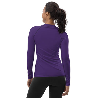 Lila Damen Rash Guard Rash Guard 54.99 4-Wege, Atmungsaktiv, Badebekleidung, bequem, einfarbig, Elastan, Feminin, Flachnaht, Guard, Hautschutz, Kompression, Langarm, Langarmshirt, lila, Männermode, Outdoor, Polyester, Rash, Sand, Schwimmen, Sonnenschutz, Sportbekleidung, Strandmode, Stretchstoff, Surfen, trocknend, Wassersport, Wind JLR Design