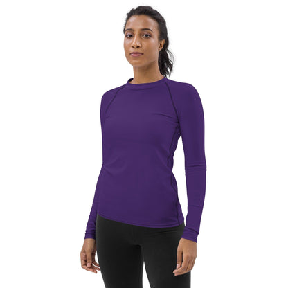 Lila Damen Rash Guard Rash Guard 54.99 4-Wege, Atmungsaktiv, Badebekleidung, bequem, einfarbig, Elastan, Feminin, Flachnaht, Guard, Hautschutz, Kompression, Langarm, Langarmshirt, lila, Männermode, Outdoor, Polyester, Rash, Sand, Schwimmen, Sonnenschutz, Sportbekleidung, Strandmode, Stretchstoff, Surfen, trocknend, Wassersport, Wind JLR Design