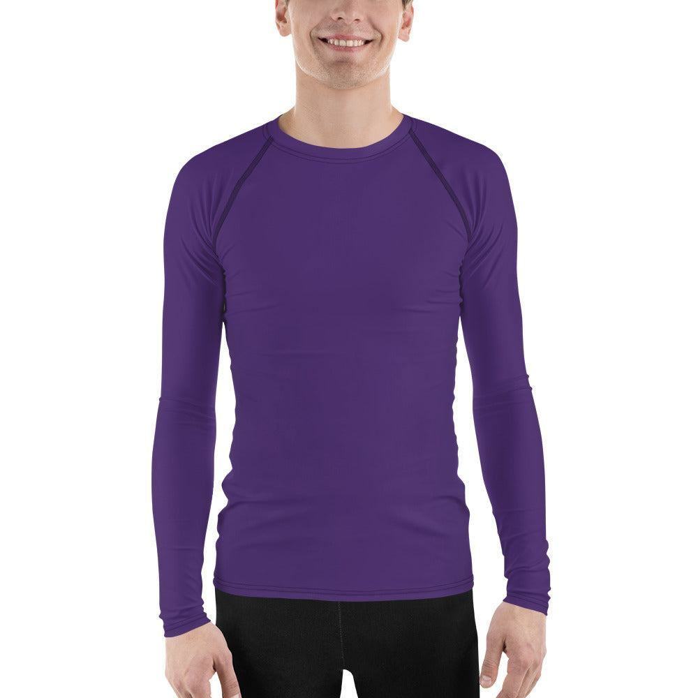 Lila Herren Rash Guard Rash Guard 54.99 4-Wege, Atmungsaktiv, bequem, einfarbig, Elastan, Flachnaht, Guard, Hautschutz, Kompression, Langarmshirt, lila, Männermode, Outdoor, Polyester, Rash, Sand, Schwimmen, Sonnenschutz, Sportbekleidung, Strandmode, Stretchstoff, Surfen, trocknend, Wassersport, Wind JLR Design