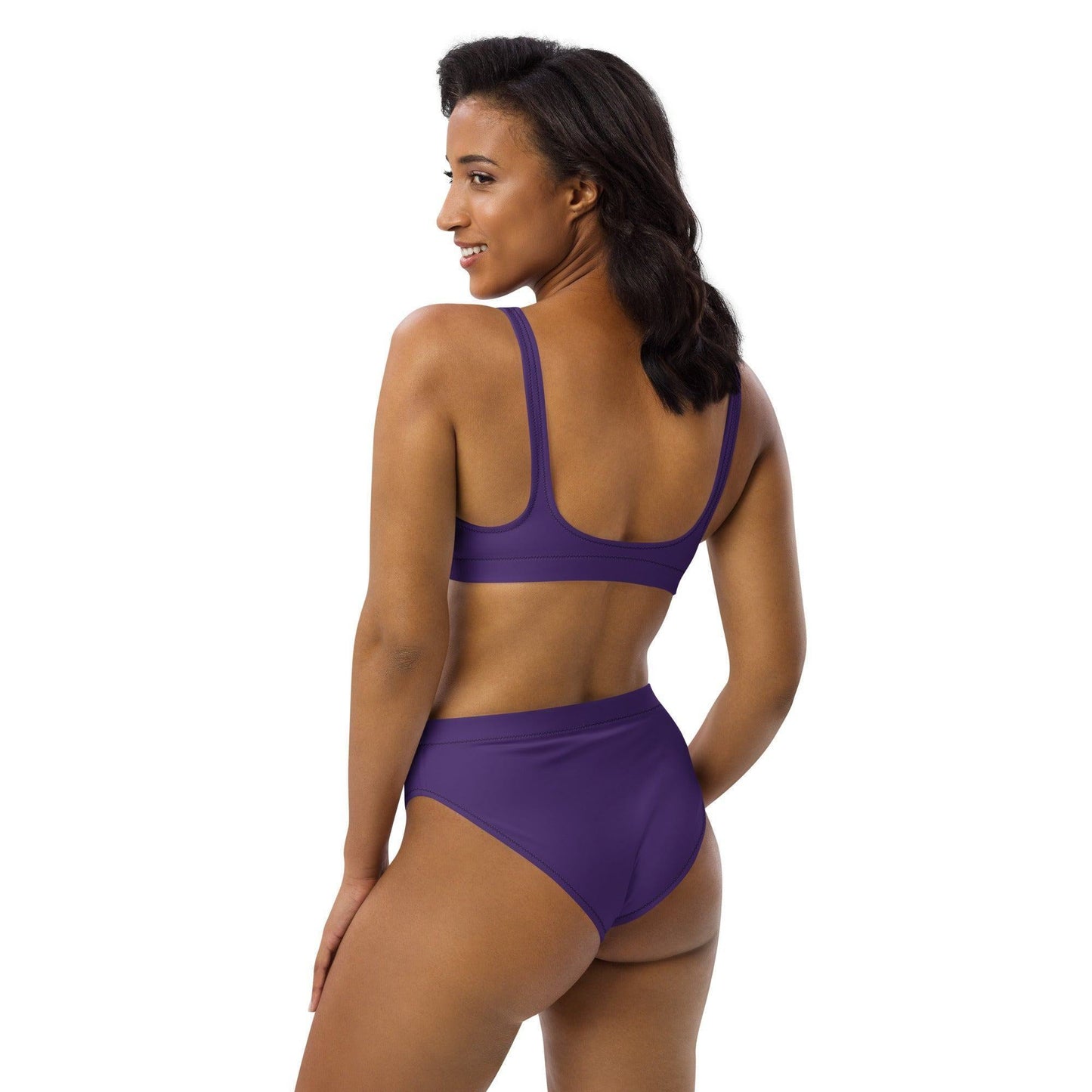 Lila High Waist Bikini Bikini 49.99 Bikini, Design, einfarbig, Einlagen, Elastan, Fashion, GRS, High, lila, Mode, Passform, Polyester, purple, Style, UPF50, Waist, zweilagig, zweitilig, Ökotex JLR Design