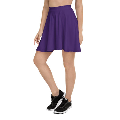 Lila Skater Rock Skater Rock 46.99 einfarbig, Elastan, elastisch, lila, Oberschenkel, Overlocknaht, Polyester, purple, Rock, Skater, USF50, weich JLR Design