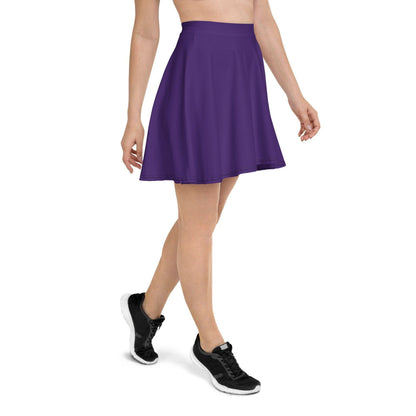 Lila Skater Rock Skater Rock 46.99 einfarbig, Elastan, elastisch, lila, Oberschenkel, Overlocknaht, Polyester, purple, Rock, Skater, USF50, weich JLR Design