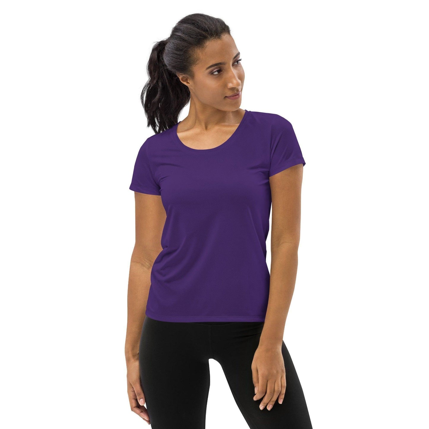 Lila Sport T-Shirt für Damen -- Lila Sport T-Shirt für Damen - XS Sport T-Shirt | JLR Design