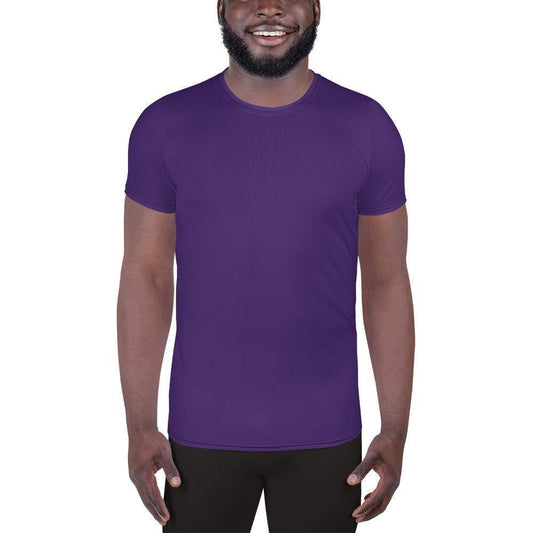 Lila Sport T-Shirt für Herren -- Lila Sport T-Shirt für Herren - XS Sport T-Shirt | JLR Design