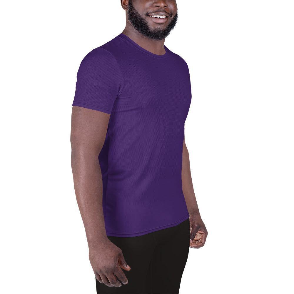 Lila Sport T-Shirt für Herren -- Lila Sport T-Shirt für Herren - XS Sport T-Shirt | JLR Design