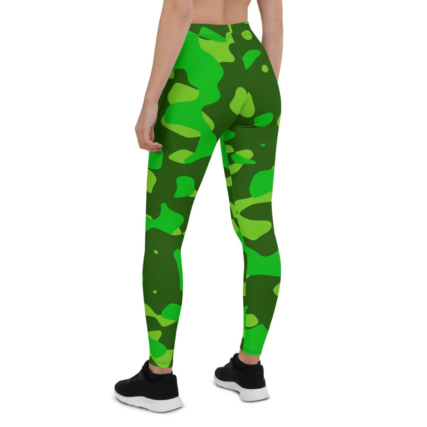 Lime Green Camouflage Damen Leggings Leggings 59.99 Aktivität, Camo, Camouflage, Damen, Damenmode, dehnbar, Design, einfarbig, elegant, Fashion, figurbetont, Fitness, green, laufen, Leggings, lime, Mode, Muster, neon, Outfit, Pattern, Pilates, Sportbekleidung, Sportlerin, Streetwear, Stretch, stylisch, Tarnmuster, Tragekomfort, weich, Yoga JLR Design