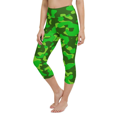 Lime Green Camouflage Damen Yoga Capri Leggings Yoga Capri Leggings 54.99 Bewebungsfreiheit, Bewegung, Bund, Camo, Camouflage, Capri, Damen, Design, Elastan, Fashion, Fitness, Fitnessstudio, Flacher, green, grün, Gummizug, Gym, hochwertig, Körper, Leggings, Material, Mode, neon, Pattern, Polyester, Saum, Session, Sport, Streetwear, Style, Tarnmuster, USF50, Vier-Wege-Stretch, Wadenlang, Yoga JLR Design