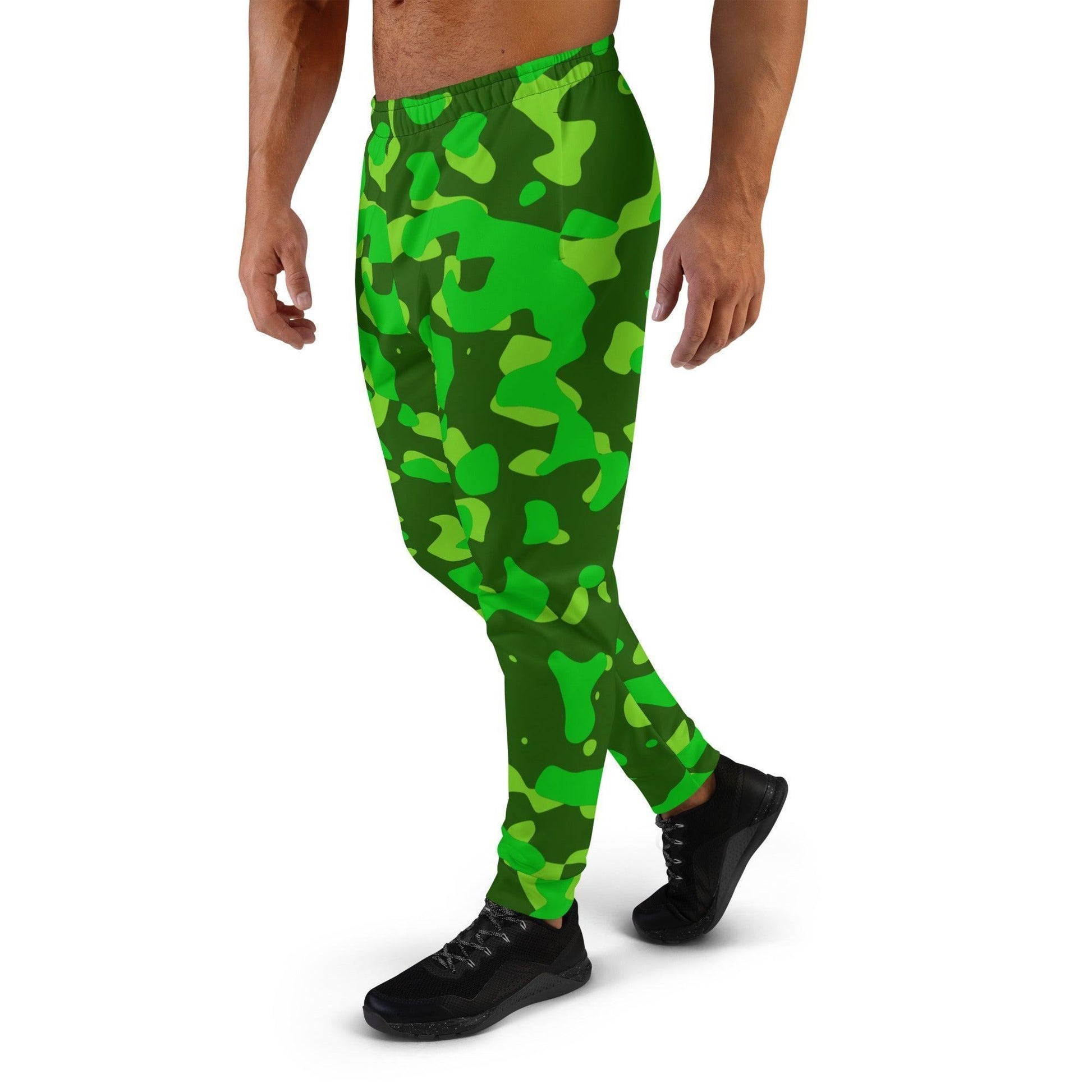 Lime Green Camouflage Herren Jogginghose Jogginghose JLR Design