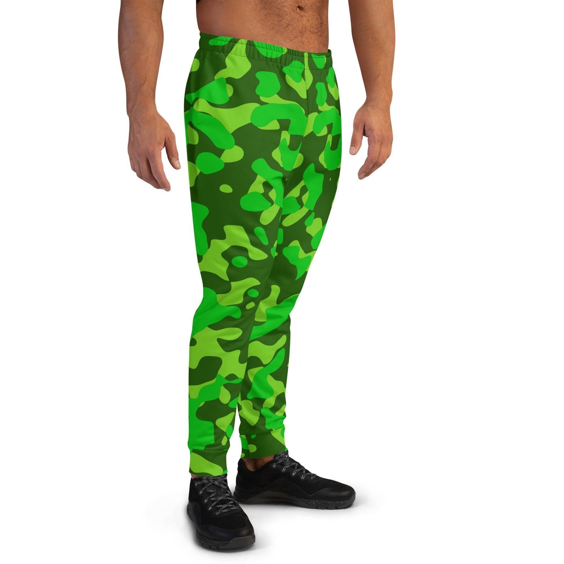 Lime Green Camouflage Herren Jogginghose Jogginghose JLR Design
