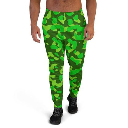 Lime Green Camouflage Herren Jogginghose Jogginghose JLR Design