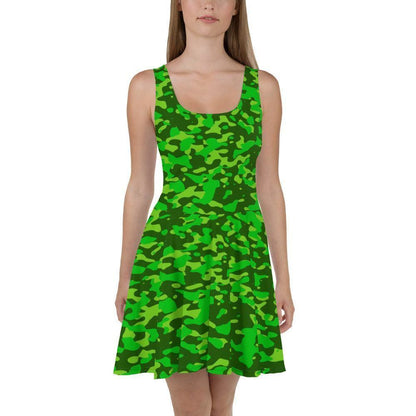 Lime Green Camouflage Skater Kleid Skater Kleid 61.99 ausgestellt, ausgestellter, camo, camouflage, Dame, Damen, Elastan, Frau, Frauen, Freizeit, Glatter, green, grün, Kleid, lime, Mitte, mittellanger, Muster, Nähte, Overlock, Pattern, Polyester, Rock, Saum, schmeichelhaft, Skater, Sport, Stoff, trendy, Weiblich, wühlfühlend, Überdeck JLR Design