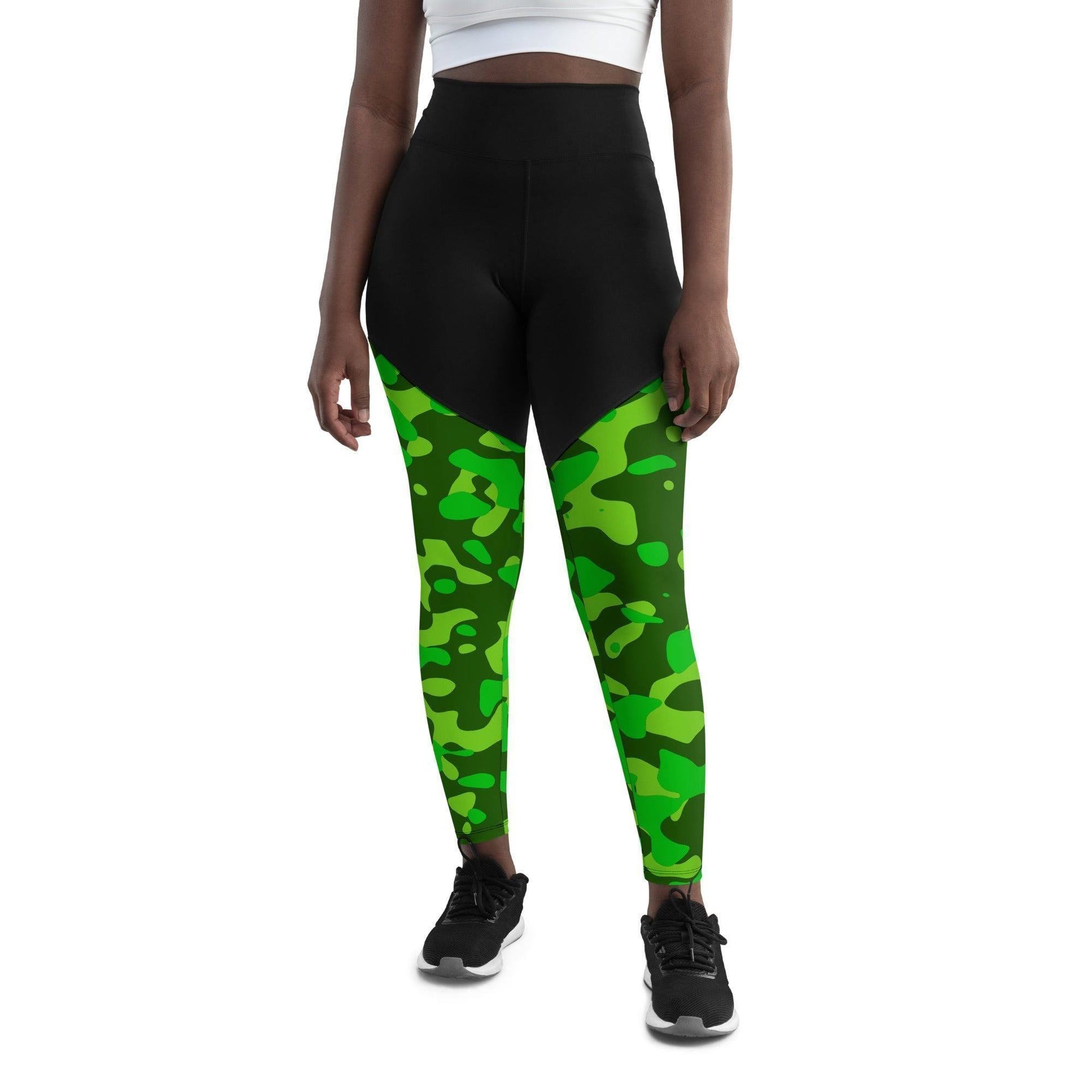 Lime Green Camouflage Sport Leggings Sport Leggings 62.99 Activewear, atmungsaktiv, auffällig, Bewegungsfreiheit, blickdicht, Camo, Camouflage, Damen, Design, Elastan, eng, Fashion, Feuchtigkeit, Figur, Fitnessstudio, funktional, Green, Gym, Gürtel, Leggings, Lime, Mode, Muster, Natur, OEKOTEX100, Passform, Polyamid, Polyester, praktisch, Qualität, Schweiß, Sport, Stoff, Style, Taille, Tarnfarbe, Tarnmuster, Tasche, UPF50, verdichteter, weibliche, Yoga JLR Design