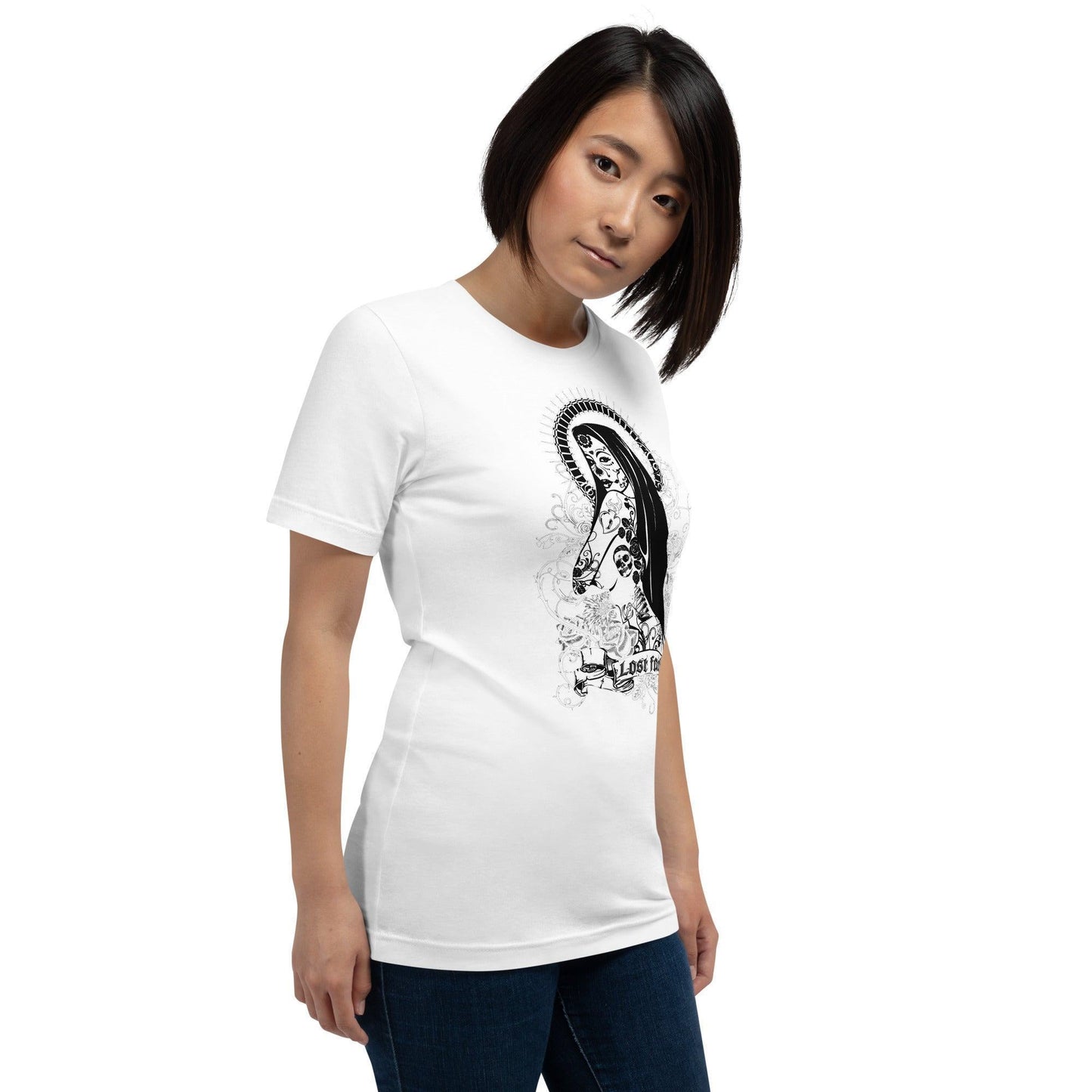 Lost Faith T-Shirt T-Shirt 41.99 Airlume, Alltagskleidung, Anlässe, atmungsaktiv, Baumwolle, bequem, Damen, Druck, einfach, Faith, Farben, Fasern, Fitness, Frau, Garderobe, grafisch, Gym, hautfreundlich, Herren, Kleidungsstück, Komfort, Lost, Mann, Material, Passform, Polyester, Qualität, ringegesponnene, Schlafen, Schriftzug, Schulter, Seitennaht, Solide, Sommer, Sport, Strapazierfähigkeit, T-Shirt, Taping, unifarben, Unisex, Vielfalt, vorgeschrumpftes, weich JLR Design