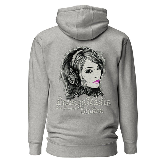 Lounge Radio Hoodie Hoodie 49.99 angenehm, Außenseite, Baumwolle, Bündchen, Damen, Dj, DJane, elastische, Frau, Freizeitaktivitäten, gemütlich, Haut, Herren, Hoodie, ideal, Kapuzenpullover, Komfort, Kängurutasche, Lounge, lässige, Mann, Material, optimaler, Passform, Radio, stylisch, Unisex, weiches JLR Design