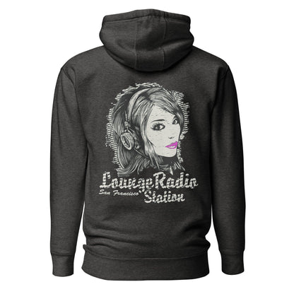 Lounge Radio Hoodie Hoodie 49.99 angenehm, Außenseite, Baumwolle, Bündchen, Damen, Dj, DJane, elastische, Frau, Freizeitaktivitäten, gemütlich, Haut, Herren, Hoodie, ideal, Kapuzenpullover, Komfort, Kängurutasche, Lounge, lässige, Mann, Material, optimaler, Passform, Radio, stylisch, Unisex, weiches JLR Design