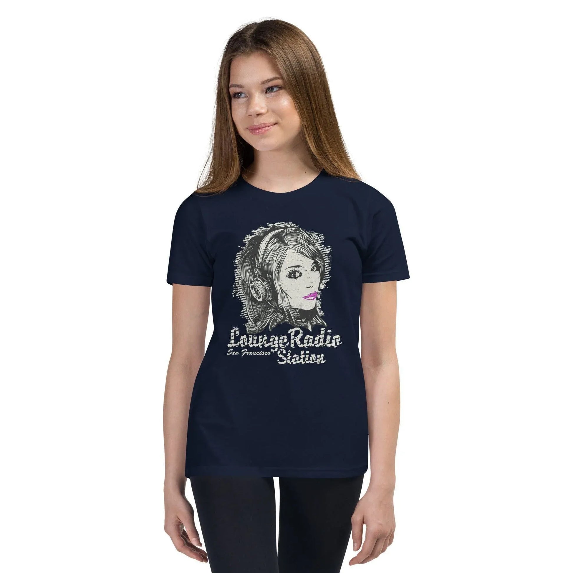 lounge-radio-t-shirt-fur-jugendliche-t-shirt-jlr-design-93610 - JLR Design