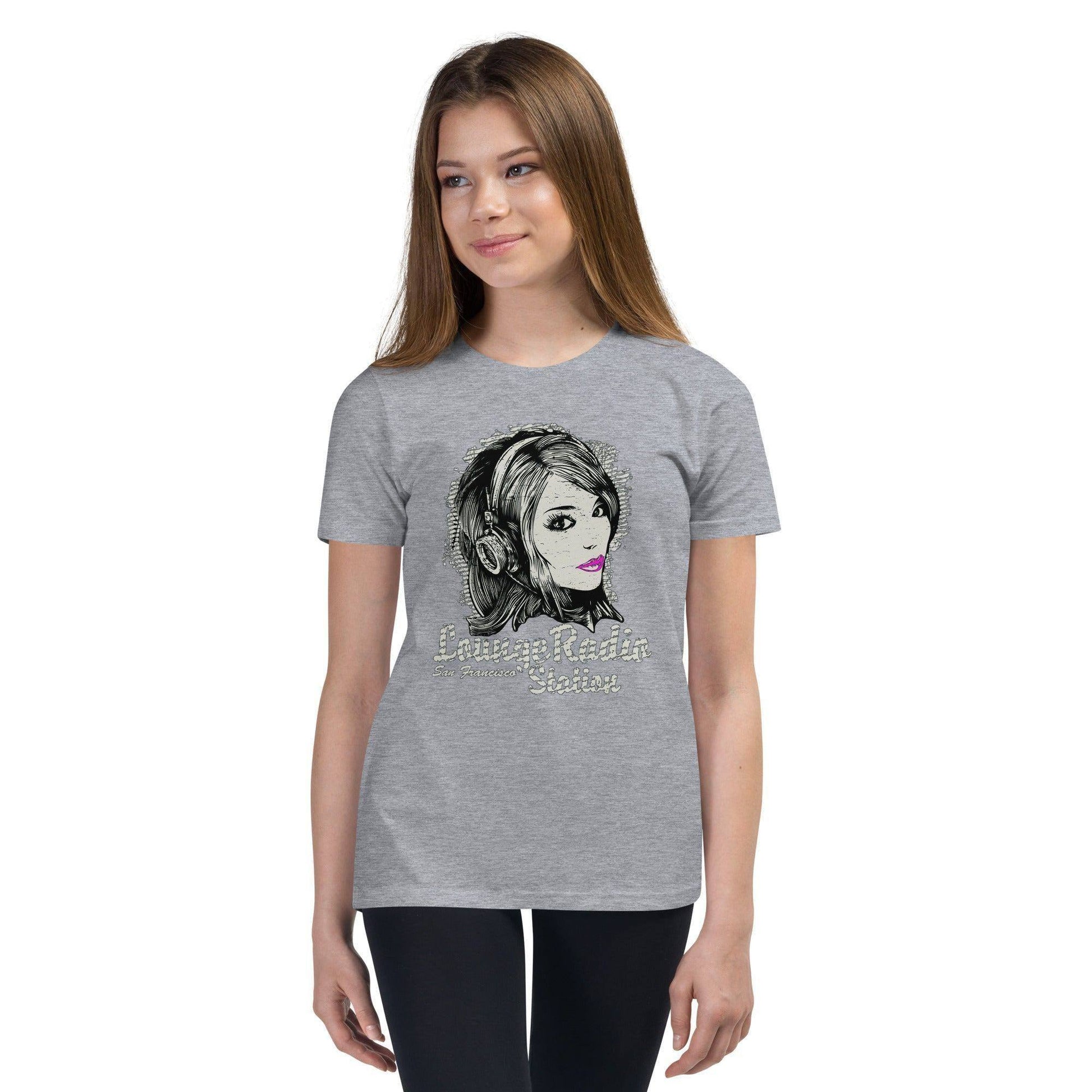 lounge-radio-t-shirt-fur-jugendliche-t-shirt-jlr-design-93283 - JLR Design