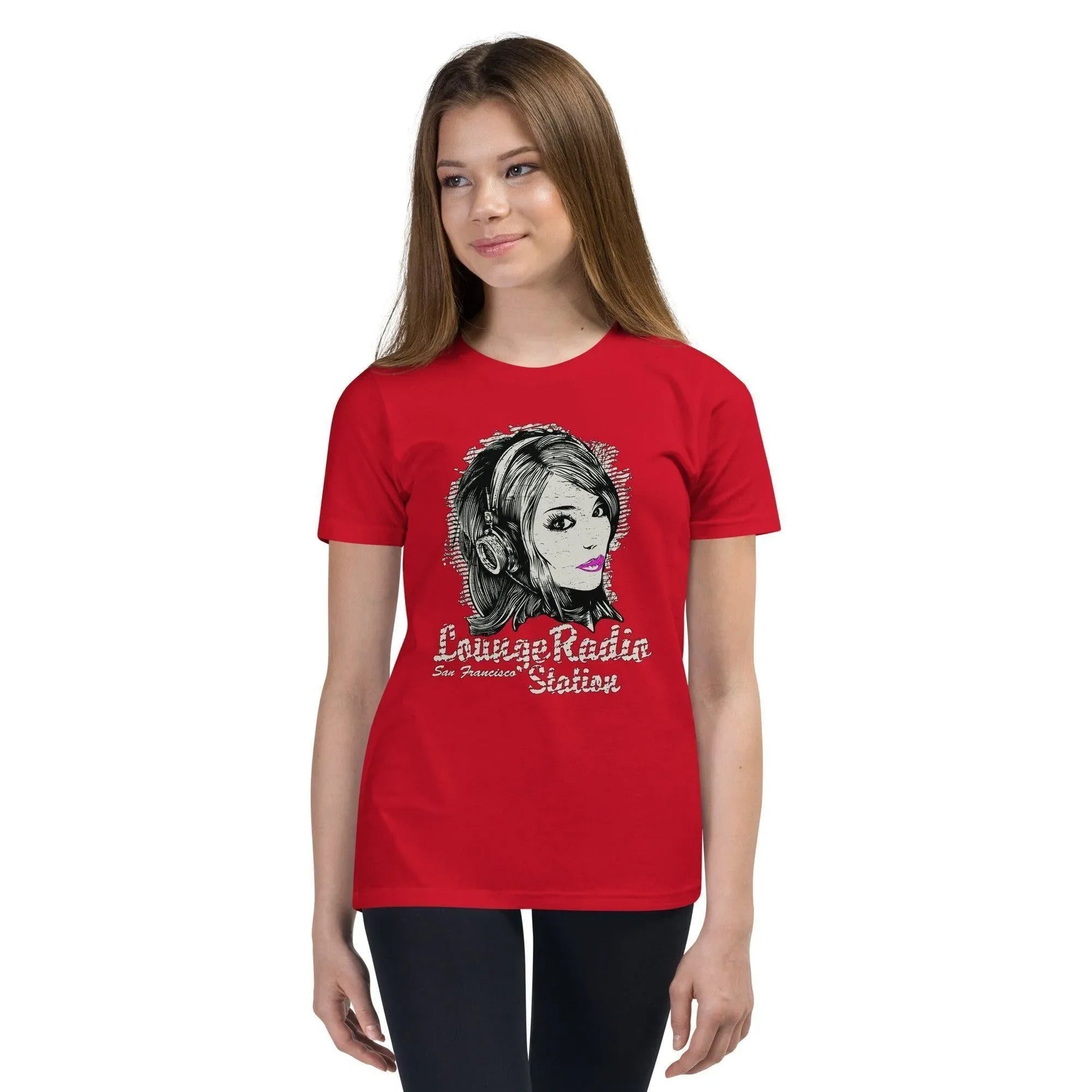 lounge-radio-t-shirt-fur-jugendliche-t-shirt-jlr-design-44187 - JLR Design