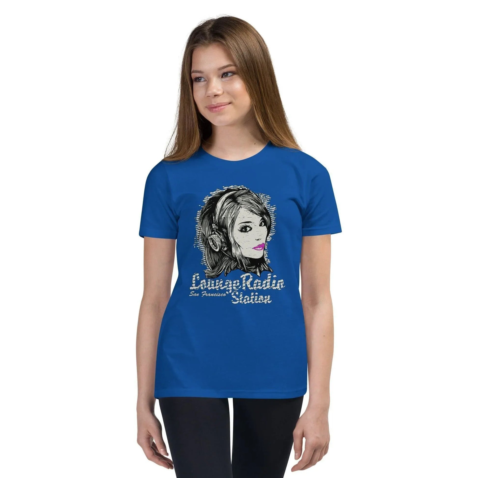 lounge-radio-t-shirt-fur-jugendliche-t-shirt-jlr-design-67106 - JLR Design
