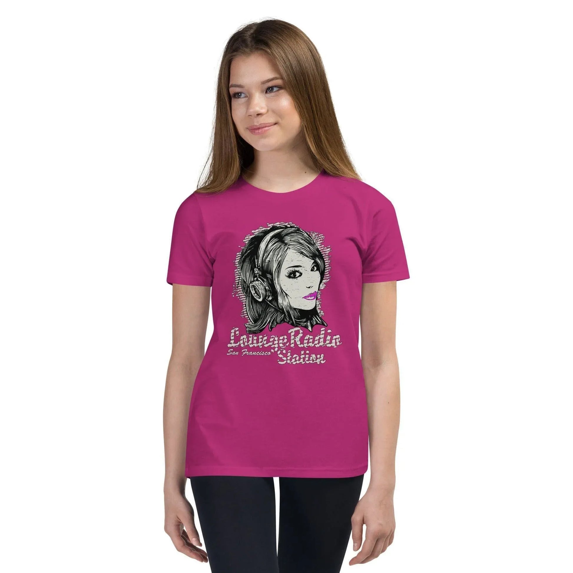 lounge-radio-t-shirt-fur-jugendliche-t-shirt-jlr-design-14724 - JLR Design