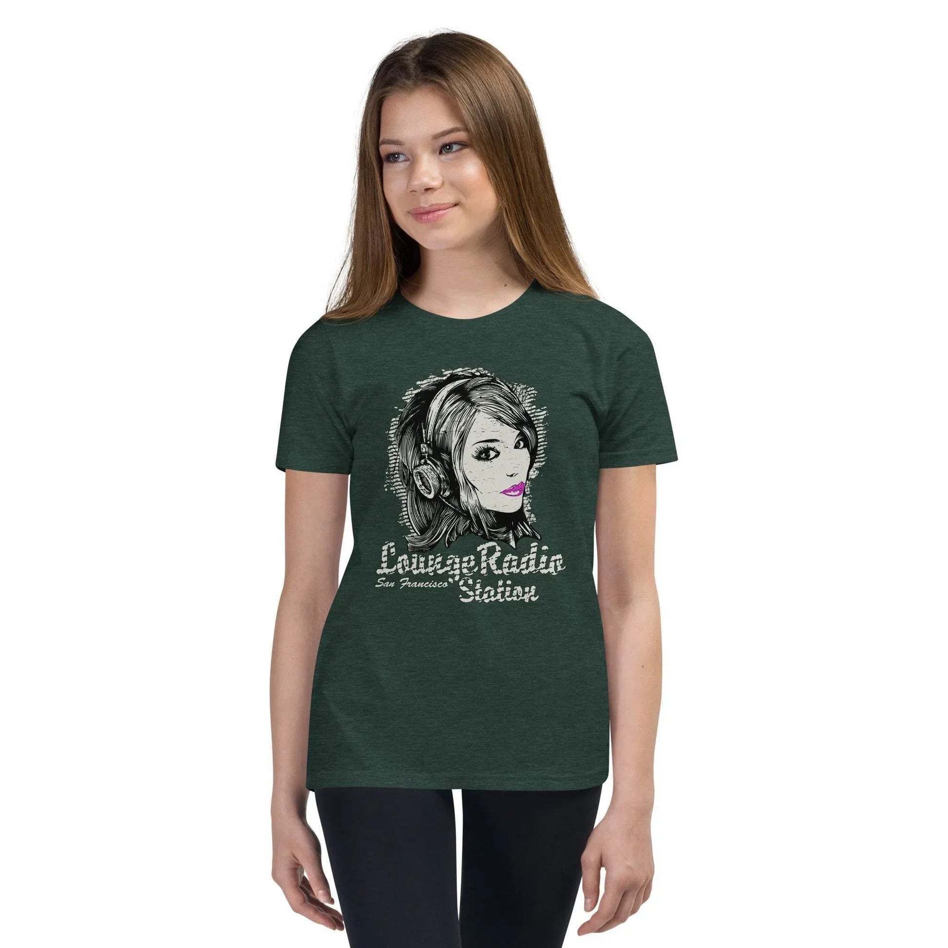 lounge-radio-t-shirt-fur-jugendliche-t-shirt-jlr-design-42672 - JLR Design