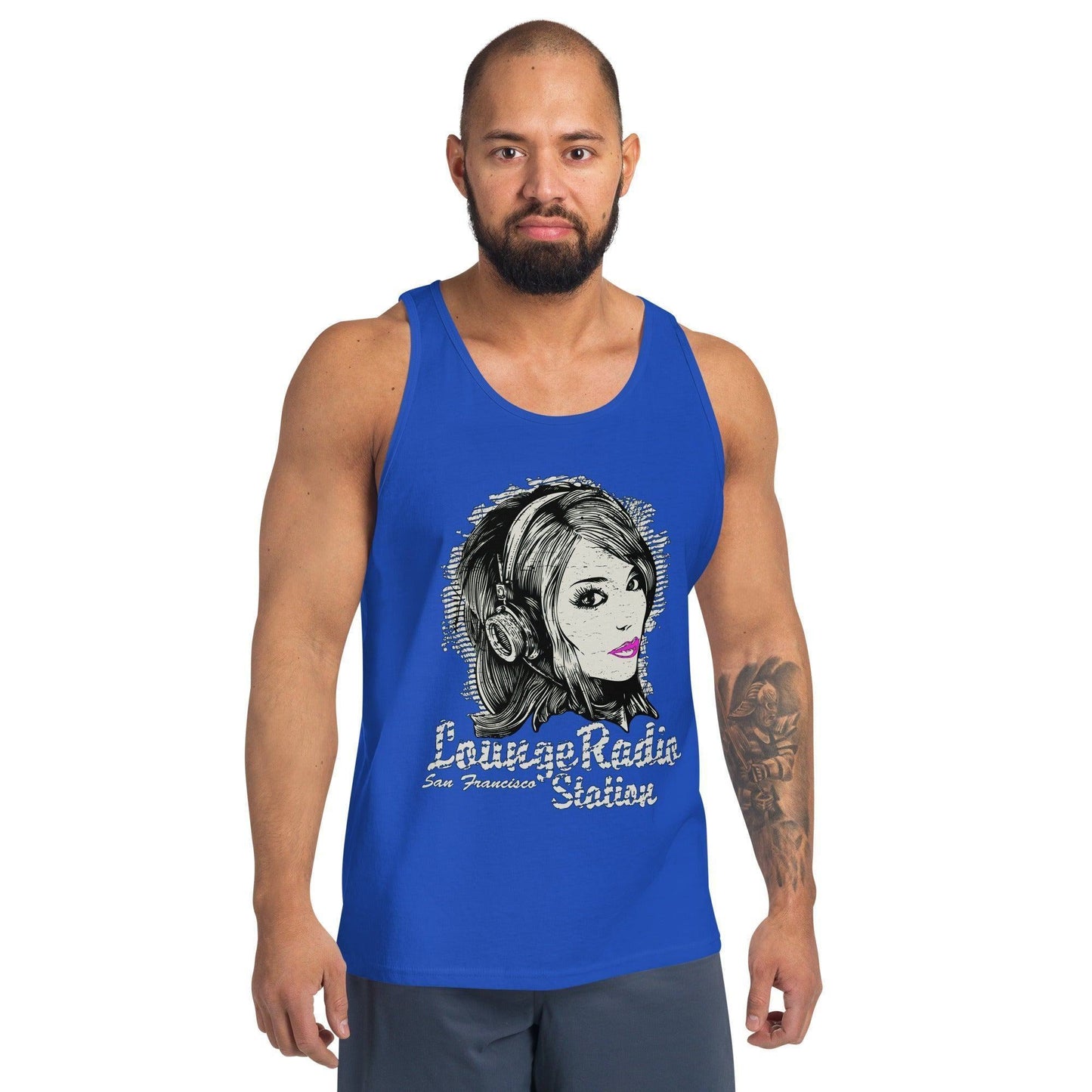 Lounge Radio Tank Top Tank Top 44.99 Aktivität, atmungsaktiv, Baumwolle, bequem, Bewegungsfreiheit, Blend, Damen, Design, DJ, DJane, Fitness, Fitnessstudio, Francisco, Gy, Herren, hochwertige, körperbetonte, Lips, Lounge, Materialien, Muskeln, Passform, Pink, Radio, San, Seitennähte, Sport, Tank, Top, Tragegefühl, Training, Tri, Unisex, Viskose JLR Design